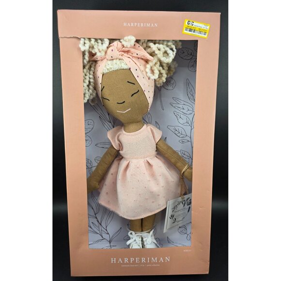 Harperiman Handmade Callie Linda 14 Inch Soft Fabric Doll for Kids - Picture 1 of 7